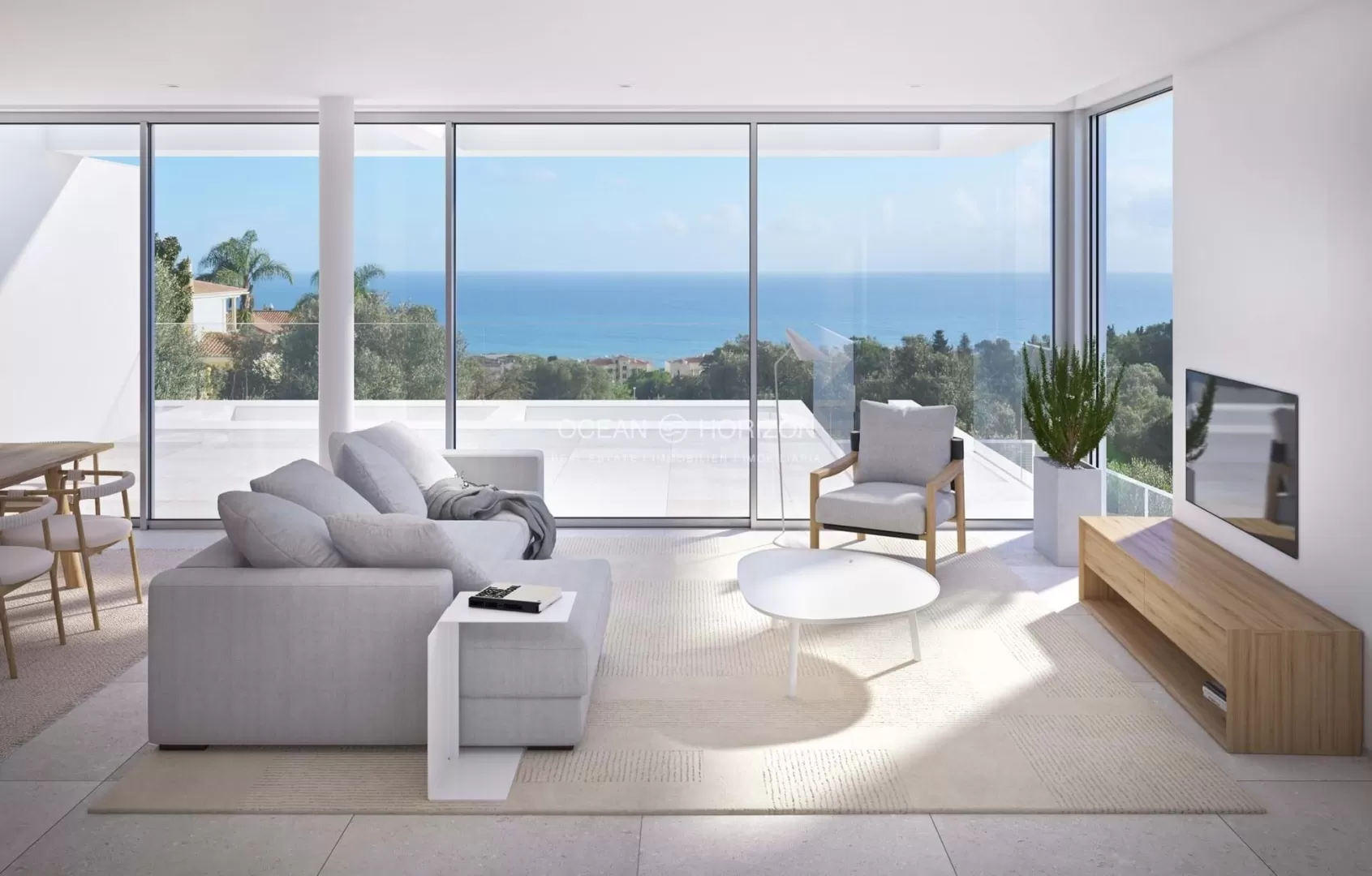Moradia de luxo moderna com piscina e vista mar na Praia da Luz