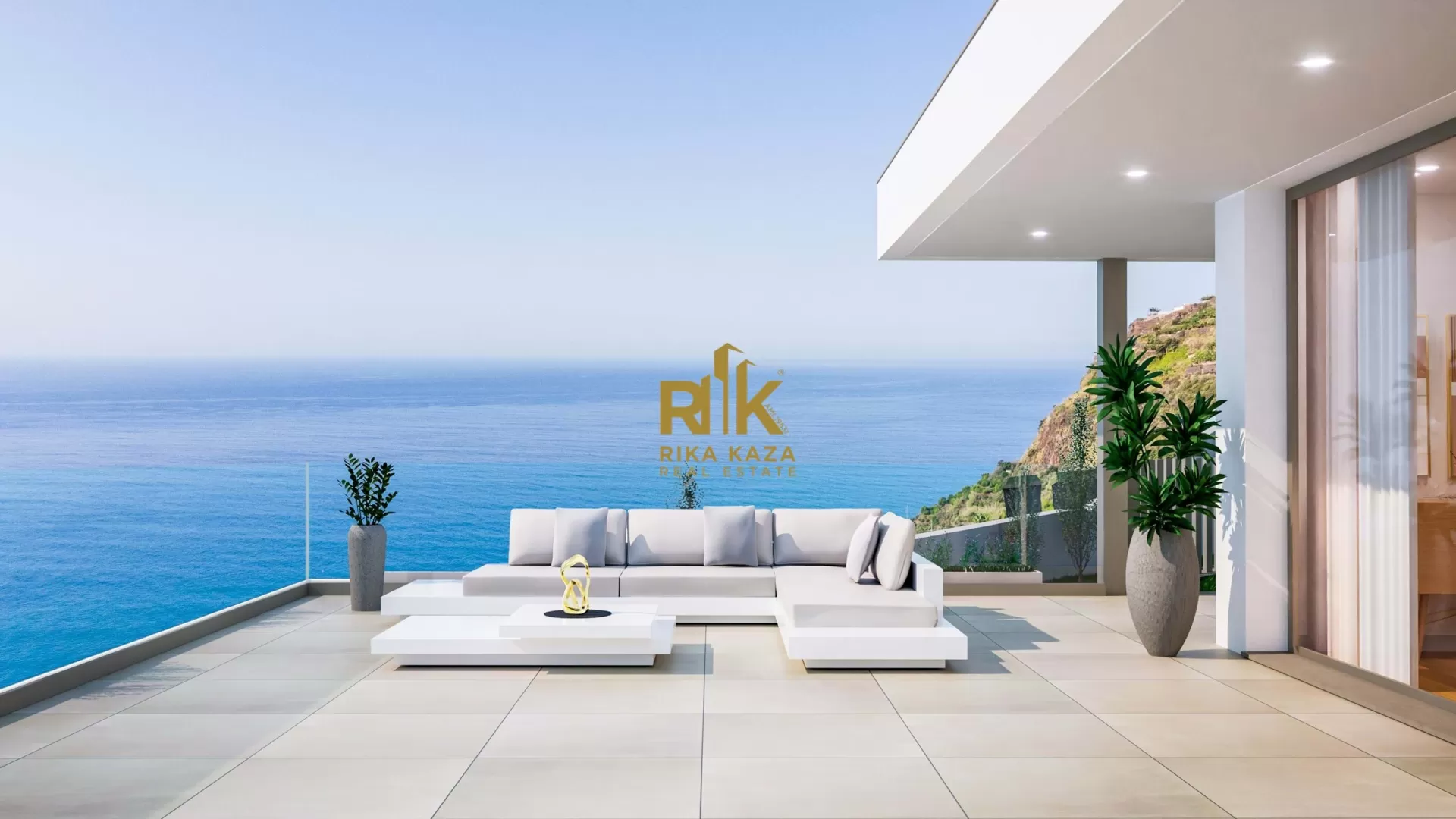 Villa T3 +1 com piscina e vista mar infinita