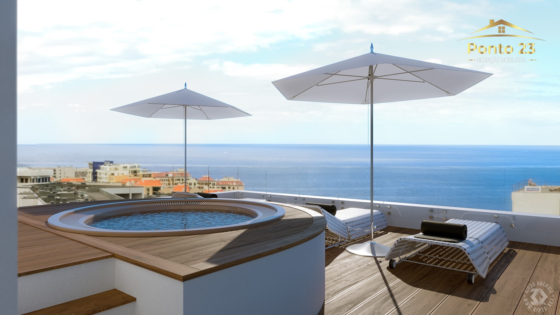 Deslumbrante Penthouse T5, na Bela Cidade do Funchal-Ilha da Madeira 