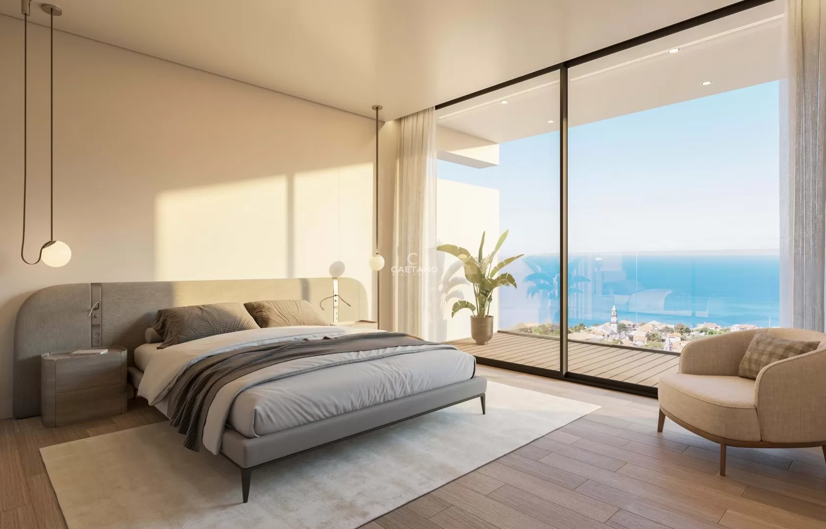 Villa (E) at Green Hill Villas: Ultimate Eco-Luxury with 180º Atlantic Panorama