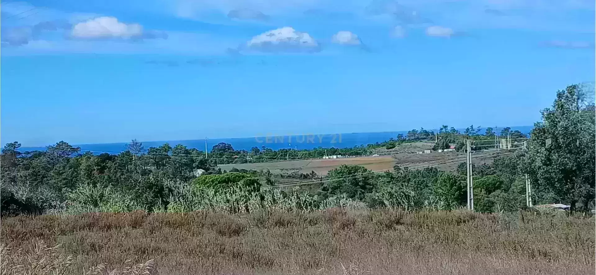 Terreno com 3.189 m² e projeto aprovado para condomínio de 3 moradias ? Vista mar em Sesimbra (Zambujal)