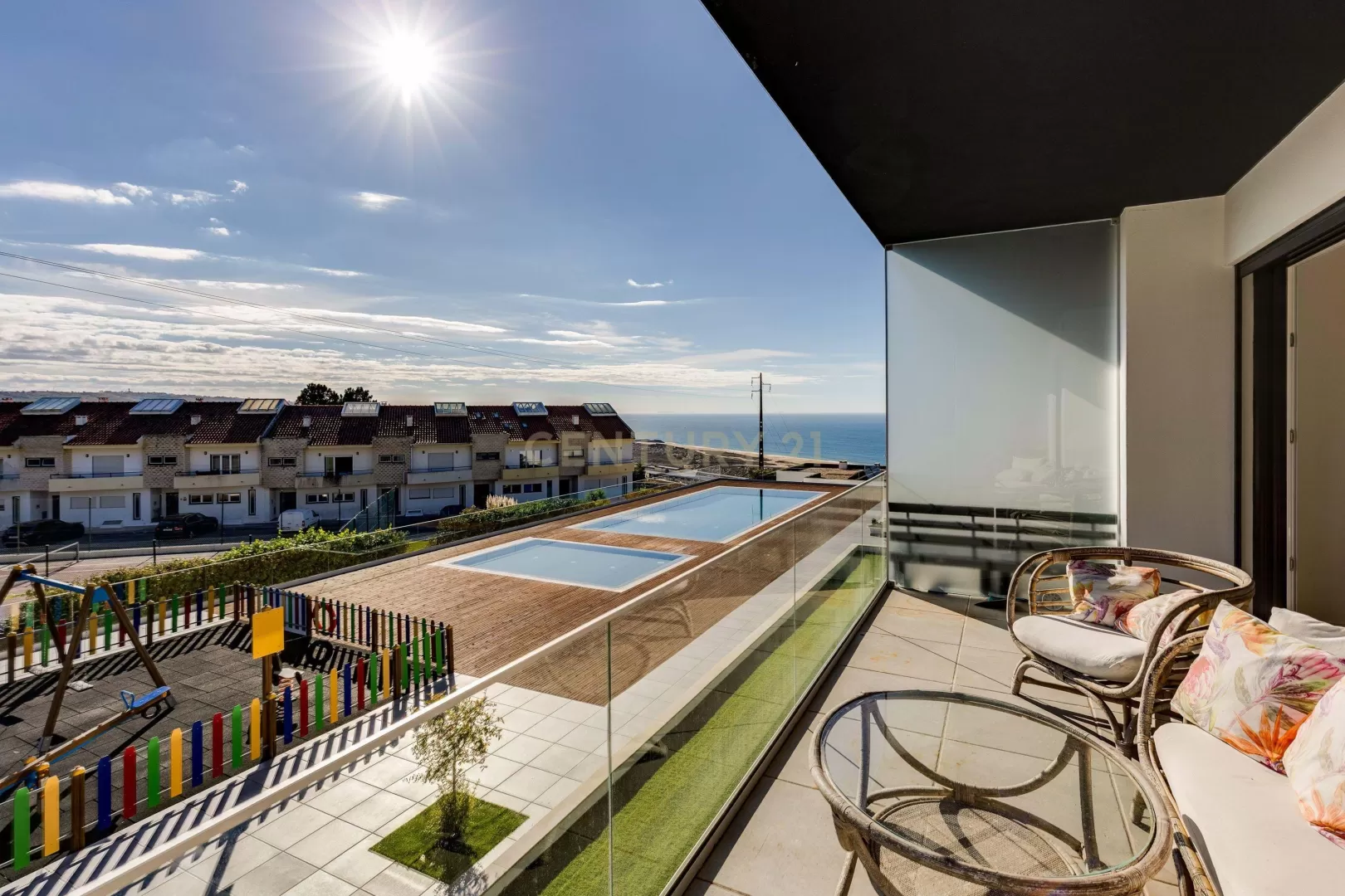 Moderno Apartamento para arrendamento T3 com Vista Mar em Nazaré